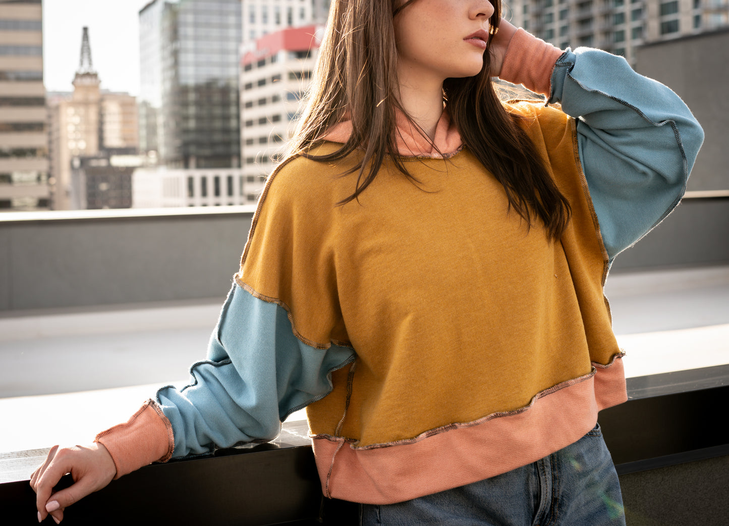 The LW Hoodie [a Low waste design for sizes 00-28, Unisex]