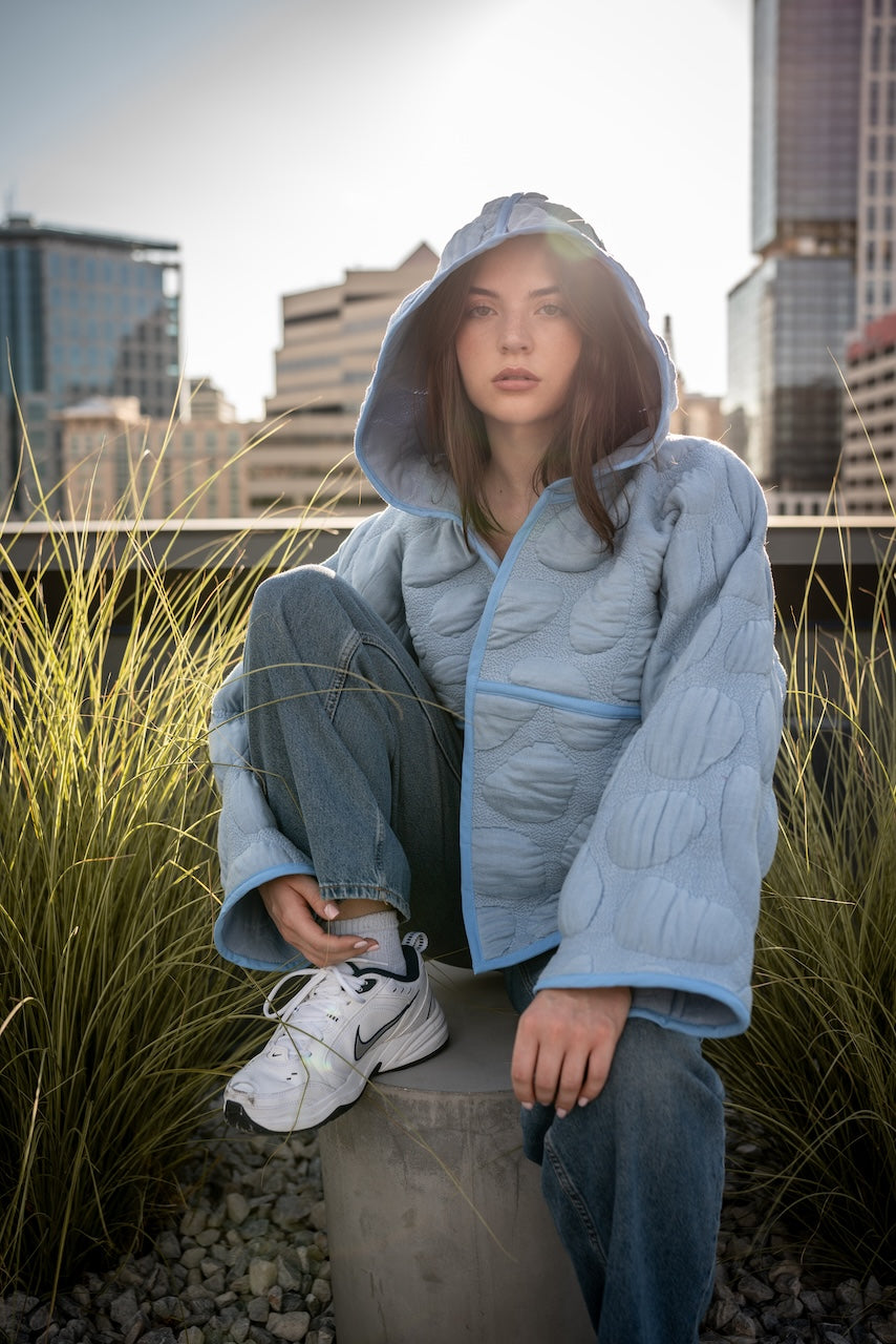 Bog Jacket WITH Hood Expansion Sewing Pattern [low waste design for sizes 0-30] [paperless pattern]